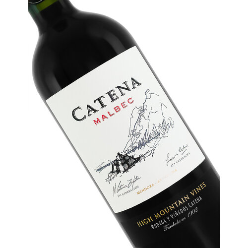 Catena 2022 Malbec, High Mountain Vines, Mendoza, Argentina Catena 2022 Malbec, High Mountain Vines, Mendoza, Argentina