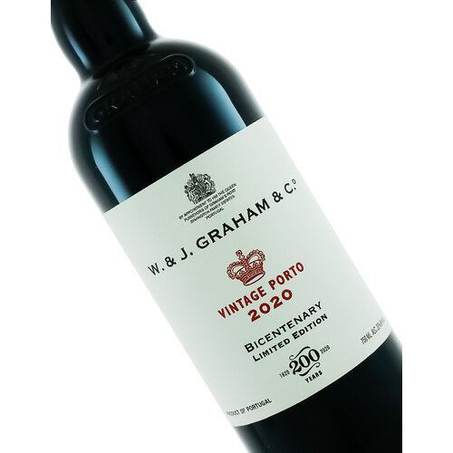 Graham's 2020 "Bicentenary" Limited Edition Vintage Porto 200 Years, Portugal Graham's 2020 "Bicentenary" Limited Edition Vintage Porto 200 Years, Portugal