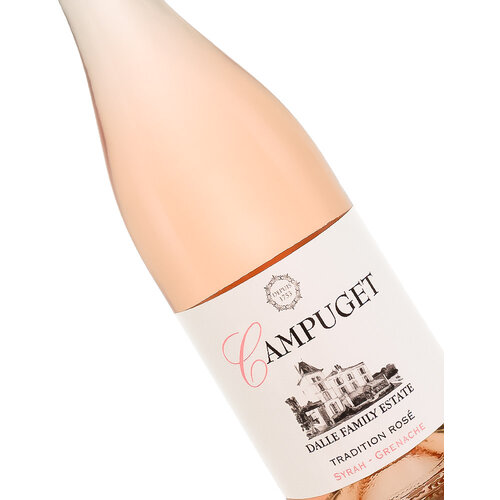 Chateau de Campuget 2024 Costieres de Nimes Rose, Rhone Valley, France Chateau de Campuget 2024 Costieres de Nimes Rose, Rhone Valley, France