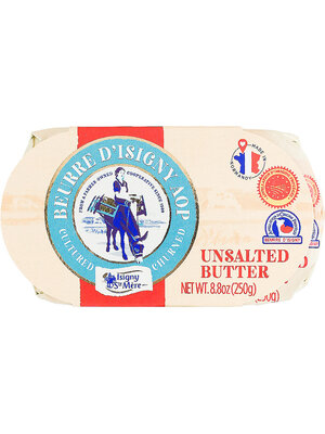 Isigny Ste. Mere Beurre D'isigny Unsalted Butter, Normandy, France