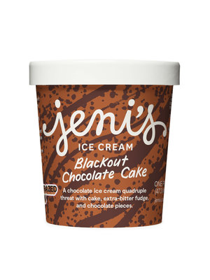 Jeni's "Blackout Chocolate Cake" Ice Cream Pint, Ohio