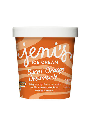 Jeni's "Burnt Orange Dreamsicle" Ice Cream Pint, Ohio