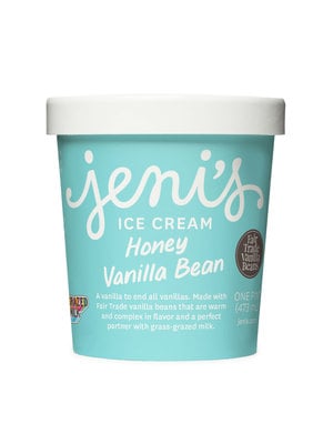 Jeni's "Honey Vanilla Bean" Ice Cream Pint, Ohio