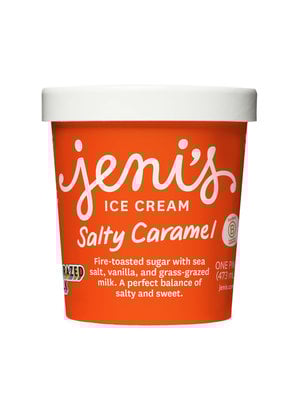 Jeni's "Salty Caramel" Ice Cream Pint, Ohio