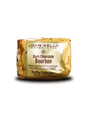 John Kelly 1 Piece Dark Chocolate Bourbon Truffle Fudge Bar 1.7oz, Los Angeles, California