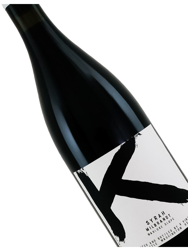 K Vintners 2019 Syrah Milbrandt, Wahluke Slope, Washington