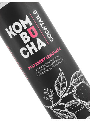 Kombucha Cocktail "Raspberry Lemonade" Vodka With Kombucha 12oz Can, Hudsonville, Michigan