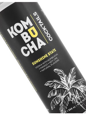 Kombucha Cocktails "Sunshine State" Vodka With Kombucha 12oz Can, Hudsonville, Michigan