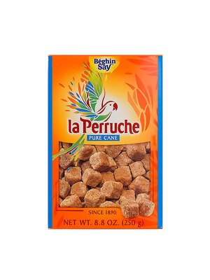 La Perruche Pure Cane Brown Sugar Cubes 8.8oz Box