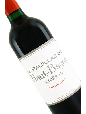 Le Pauillac De Haut-Bages Liberal 2015 Pauillac, Bordeaux