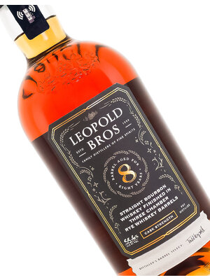 Leopold Bros Straight Bourbon Whiskey Cask Strength Aged 8 Years Finished In Three Chamber Rye Whiskey Barrels, Denver, Colorado