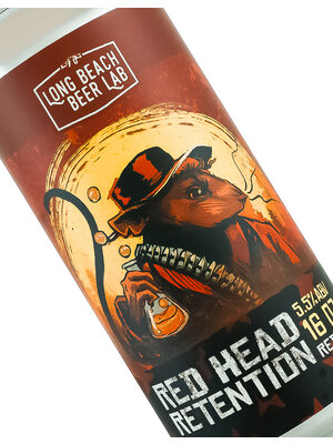 Long Beach Beer Lab "Red Head Retention" Red Ale 16oz Can - Long Beach, CA