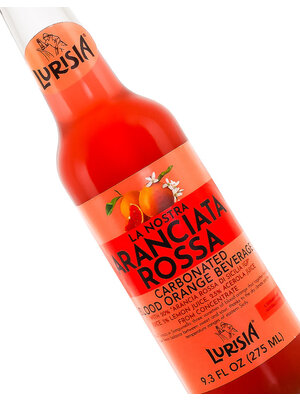 Lurisia La Nostra "Aranciata Rossa" Carbonated Blood Orange Beverage 275ml Bottle, Italy