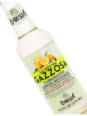 Lurisia La Nostra "Gazzosa" Carbonated Lemon Beverage 275ml Bottle, Italy