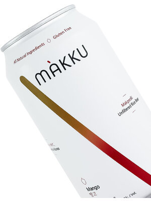 Makku "Mango" Makgeolli Korean Rice Beer 12oz Can - Korea