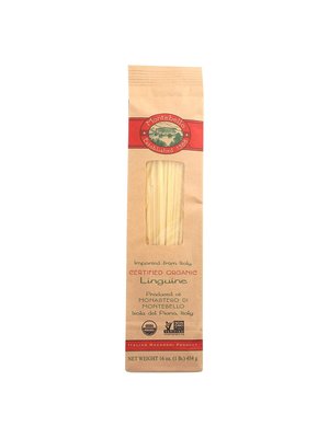 Montebello Organic Linguine Pasta 16oz Bag, Isola del Piano, Marche, Italy