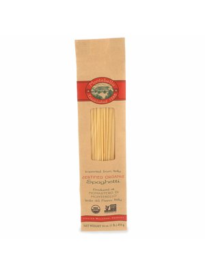 Montebello Organic Spaghetti Pasta 16oz Bag, Isola del Piano, Marche, Italy