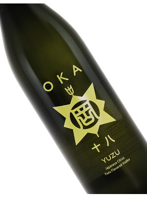 Oka "Yuzu" Japanese Citrus Yuzu Flavored Vodka 900ml, Japan