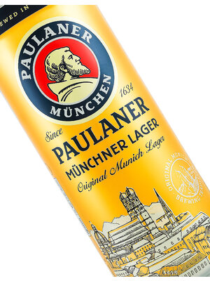 Paulaner "Munchner Lager" Original Munich Lager 16.9oz Can - Munich, Germany
