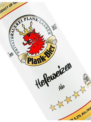 Plank-Bier Hefeweizen Ale 16oz Can - Bavaria, Germany