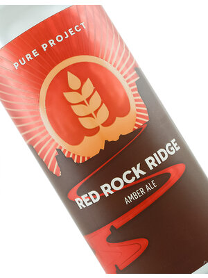 Pure Project "Red Rock Ridge" Amber Ale 16oz Can - Vista, CA