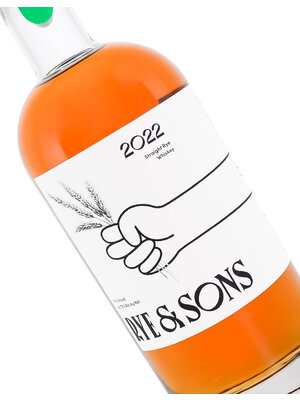 Rye & Sons 2022 Straight Rye Whiskey, Kentucky