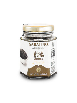 Sabatino Black Truffle Sauce 3.2oz Jar, West Haven, Connecticut