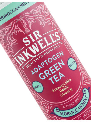 Sir Inkwell's "Moroccan Mint" Adaptogen Green Tea 16oz Can, Manhattan Beach, California