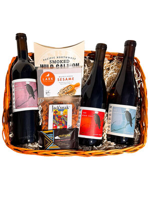 "Sonoma Adventure" Valravn 3 bottle Gift Basket