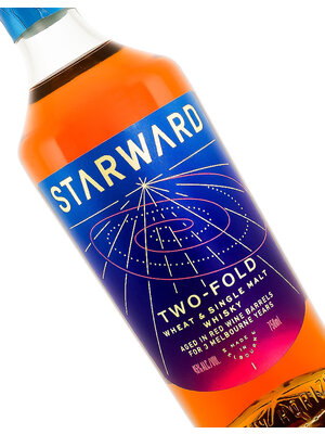 Starward "Two-Fold" Wheat & Single Malt Whisky Aged In Red Wine Barrels For 3 Years, Australia