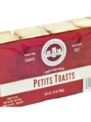 Trois Petits Cochons Petits Toasts 2.8oz Package
