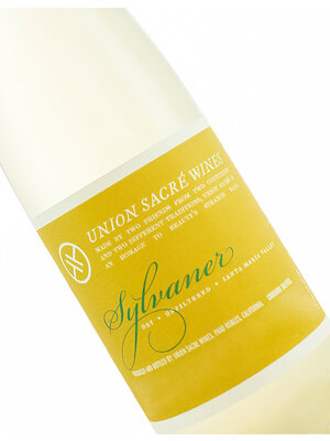 Union Sacre 2023 Sylvaner, Rancho Sisquoc Vineyard, Santa Maria Valley