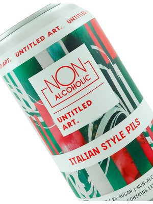 Untitled Art "Italian Style Pils" Non Alcoholic 12oz Can - Waunakee, WI