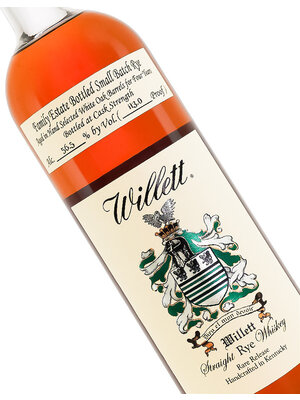 Willett Family Estate 4 Year Straight Rye Whiskey, Cask Strength, Bardstown, Kentucky