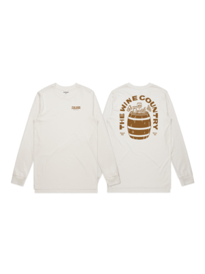 Heavy Weight Provision Barrel Ecru Color Long Sleeve Shirt S-M-L-XL-2XL