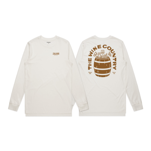 Heavy Weight Provision Barrel Ecru Color Long Sleeve Shirt S-M-L-XL-2XL Heavy Weight Provision Barrel Ecru Color Long Sleeve Shirt S-M-L-XL-2XL