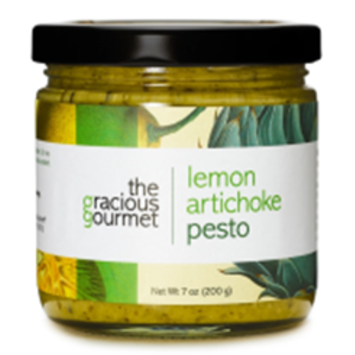 The Gracious Gourmet Lemon Artichoke Pesto 7oz, Bridgewater, Connecticut The Gracious Gourmet Lemon Artichoke Pesto 7oz, Bridgewater, Connecticut