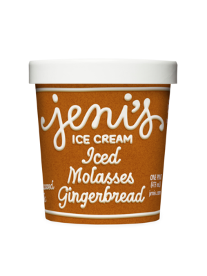 Jeni's "Iced Molasses Gingerbread" Ice Cream Pint, Ohio