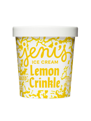 Jeni's "Lemon Crinkle" Ice Cream Pint, Ohio