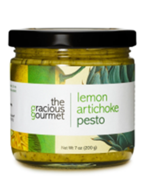 The Gracious  Gourmet Lemon Artichoke Pesto 7oz, Bridgewater, Connecticut